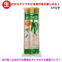 沖縄県産 生さとうきび400gパックとサトウキビの搾り汁だけで作った黒糖200g セット